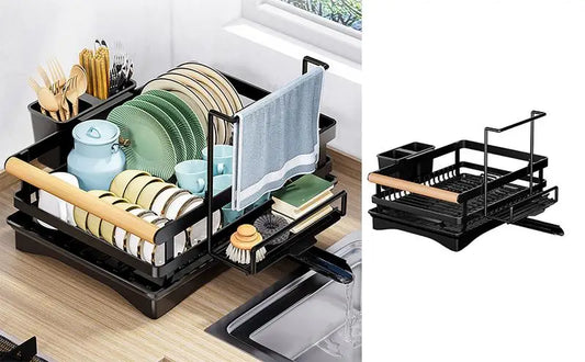 NoSpill - Adjustable dish drying rack