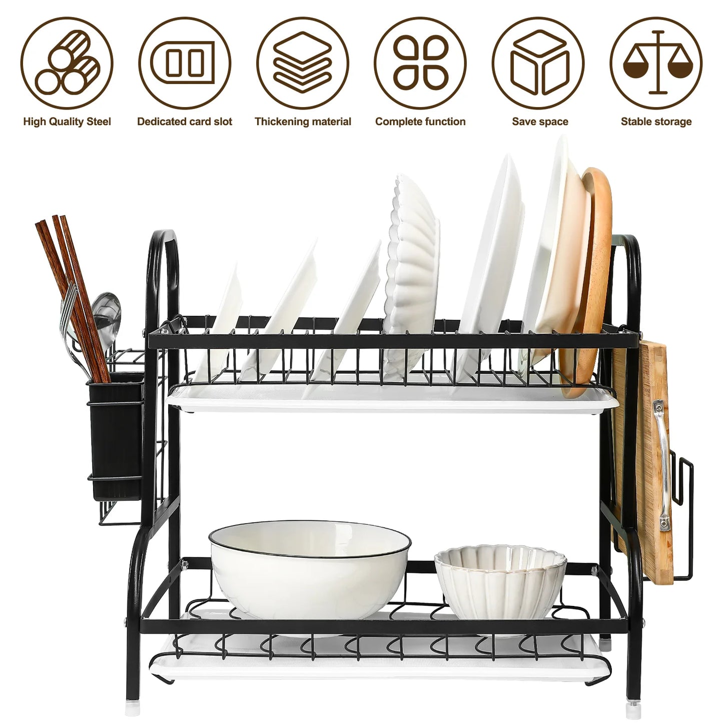 2rex - 2 story dish rack