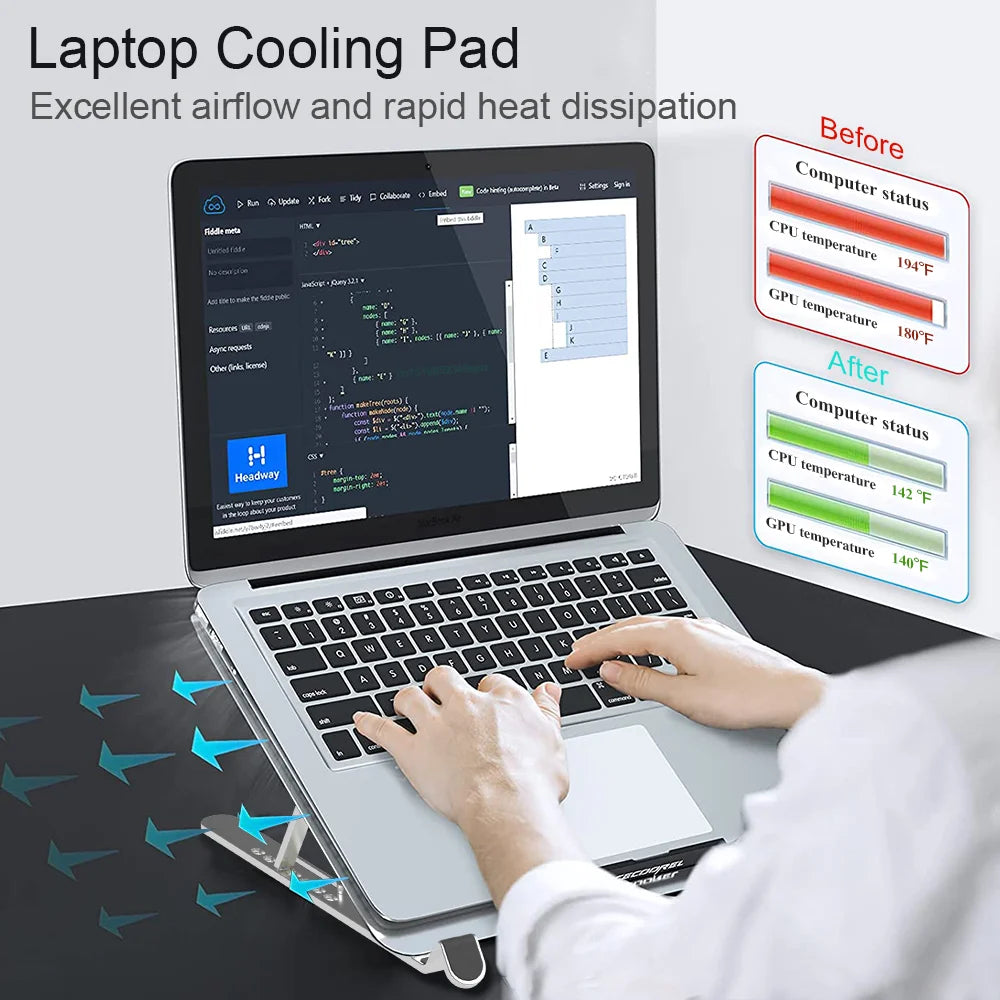 BitsCooler 2.0 - Laptop support cooling fan