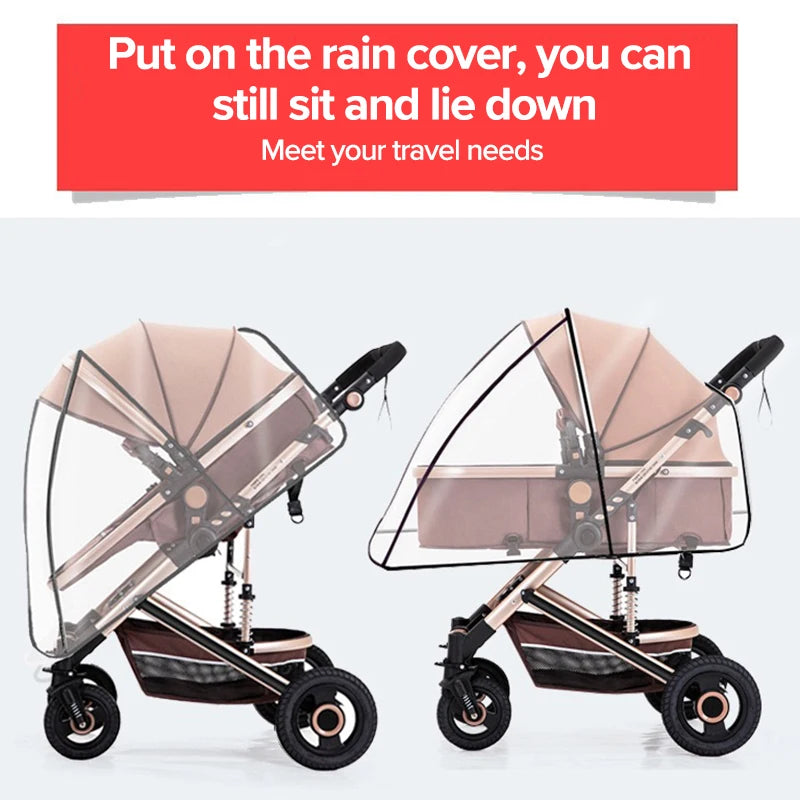 Drybubs Grande - Universal waterproof pram shield