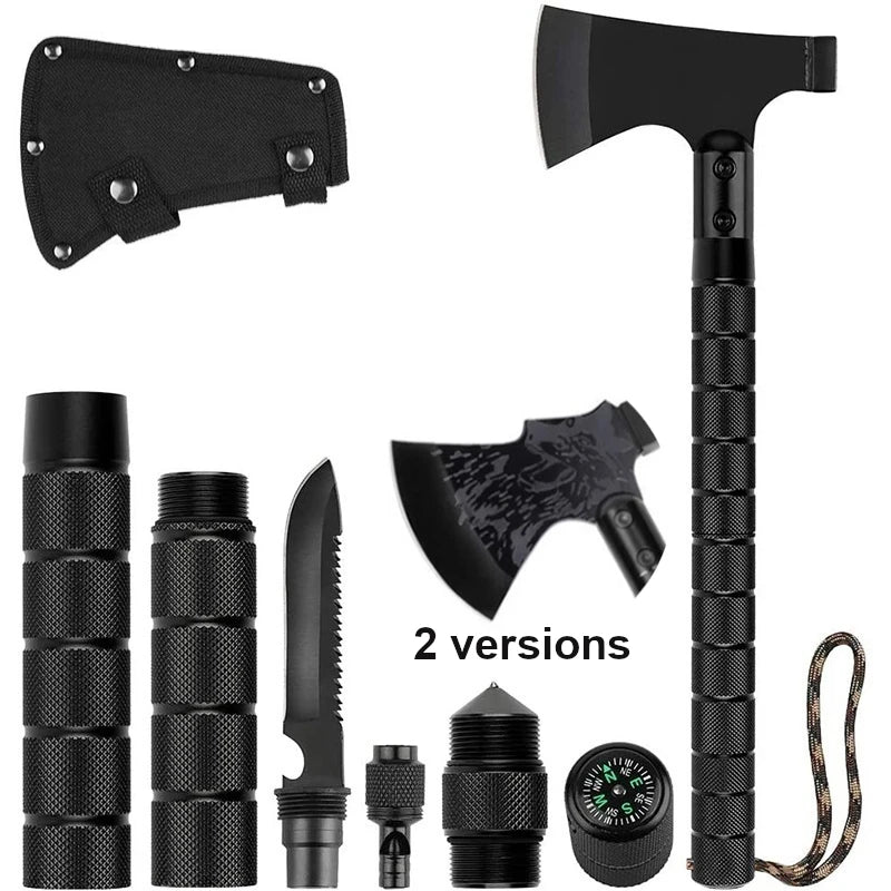 Screw in Tomahawk - Tactical ax multi tool kit